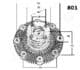 VC-801 Japanparts Віскомуфта вентилятора