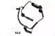 ABS312 Japanparts Датчик ABS для Mazda Tribute