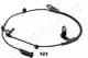 ABS923 Japanparts Датчик ABS для Chrysler Sebring