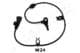 ABSW24 Japanparts Датчик ABS
