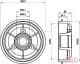 ta0607c Japanparts Гальмівний барабан