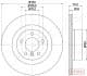 dp012c Japanparts Тормозной диск для Chery M11
