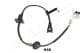 absh66 Japanparts Датчик ABS для Hyundai Getz