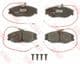 GDB1194 TRW Тормозные колодки для Peugeot 406