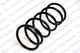 4088301 Lesjöfors Пружина подвески для Subaru Leone