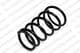 4255416 Lesjöfors Пружина подвески для Mazda 626