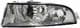1NH 354 671-021 Behr Hella Передня протитуманна фара для Skoda Octavia