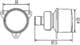 2BA 008 221-107 Behr Hella Ліхтар покажчика повороту