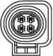 6PU 010 039-301 Behr Hella Датчик ABS