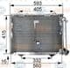 8FC 351 036-011 Behr Hella Радіатор кондиціонера