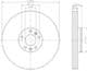 8DD 355 109-851 Behr Hella Тормозной диск