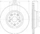 8DD 355 116-931 Behr Hella Тормозной диск для Lexus LS
