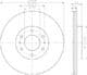 8DD 355 117-021 Behr Hella Тормозной диск