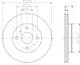 8DD 355 104-781 Behr Hella Гальмівний диск