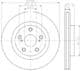 8DD 355 118-561 Behr Hella Гальмівний диск