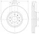 8DD 355 120-251 Behr Hella Тормозной диск