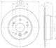 8DD 355 120-321 Behr Hella Гальмівний диск