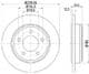 8DD 355 122-361 Behr Hella Гальмівний диск