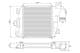 818321 Valeo Интеркулер для Toyota Hilux
