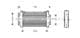 BWA4262 AVA Quality Cooling Интеркулер для MINI Cooper