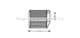 FT6313 AVA Quality Cooling Радіатор пічки