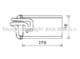 JE6070 AVA Quality Cooling Радиатор печки для Jeep Wrangler
