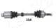 62-03-354 Ashika Полуось для Mazda 6