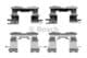 1 987 474 407 Bosch Комплектующие дисковых тормозных колодок