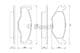 0 986 468 870 Bosch Тормозные колодки