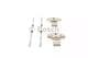 1987474778 Bosch Комплектующие дисковых тормозных колодок