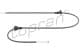 503912 Topran Тросик замка капота для BMW X3