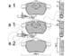 822-181-3 Cifam Гальмівні колодки для Audi A6
