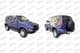 DS2751001 Prasco Бампер для Nissan Terrano