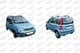 FT1221061 Prasco Бампер для Fiat Panda