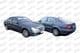 ME0411241 Prasco Рамка протитуманної фари для Mercedes E-Class