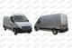 RN9542001 Prasco Решетка радиатора для Renault Master