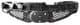 5403510 Van Wezel Решетка радиатора для Toyota Aygo