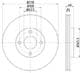 92279003 Textar Тормозной диск для Ford EcoSport