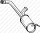 135-099 Bosal Средний глушитель выхлопных газов