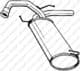 148-171 Bosal Глушник вихлопних газів кінцевий