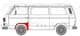 6504-03-9557331P BLIC Крыло переднее для Volkswagen Transporter