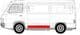 6505-06-3540011P BLIC Крило заднє для Mercedes 100