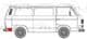 6508-01-9557602P BLIC Крыло заднее для Volkswagen Transporter