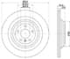 8dd355126311 Hella Pagid Тормозной диск