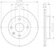 8DD 355 111-351 Hella Pagid Тормозной диск