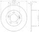 8DD 355 117-141 Hella Pagid Тормозной диск