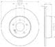 8DD 355 114-211 Hella Pagid Гальмівний диск