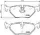 8DB 355 008-761 Hella Pagid Гальмівні колодки
