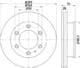 8DD355129181 Hella Pagid Гальмівний диск