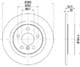 8dd355122661 Hella Pagid Тормозной диск
